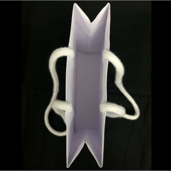 Authentic Dior Paper Shopping Bag White 5" x 5.6'" x 2" - Picture 3 of 7